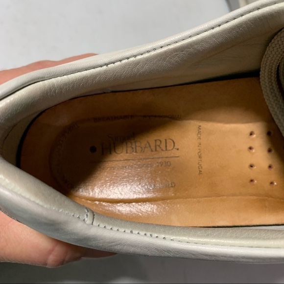 Samuel Hubbard Women's 5.5 “Hubbard Fast" Casual Shoe White Cloud Leather Vibram - Picture 8 of 10